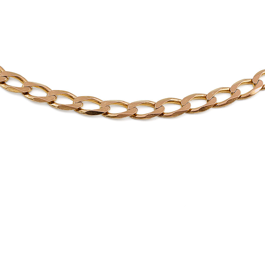 7mm Gold Curb Chain Necklace for Men — WE ARE ALL SMITH
