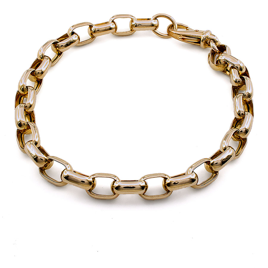 second hand gold belcher bracelet