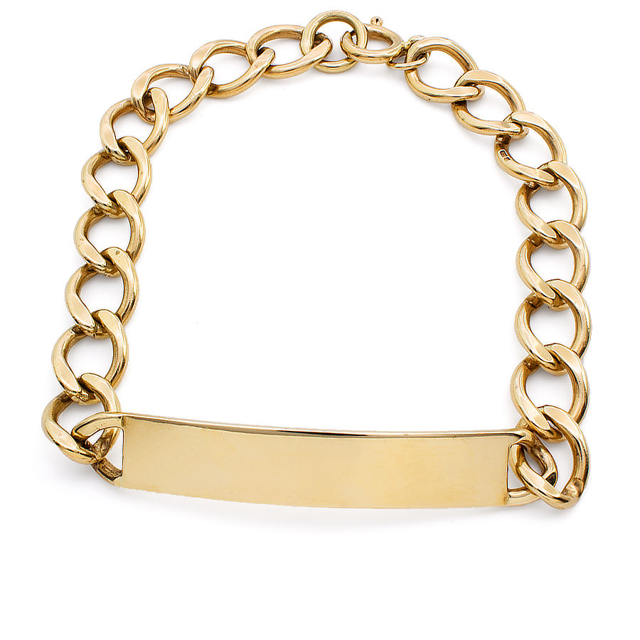 Real 18k Solid Yellow Gold Rope Bracelet 6mm - 9